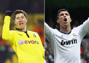 Lewandowski i Ronaldo - możliwe, że w następnym sezonie w tych samych barwach